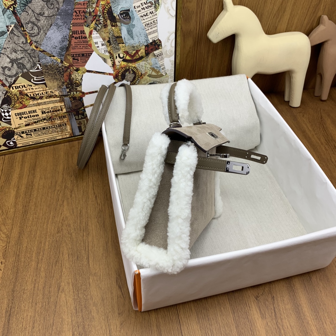 에르메스 미니 켈리 테디 20cm 에토프